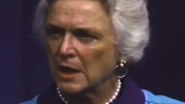 BARBARA BUSH WHEN IT WAS YOUNGER