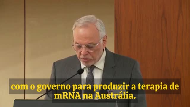 Dr. Altman fala sobre as injeções de terapia genética na Cúpula Parlamentar Médica-Legal da AMPS