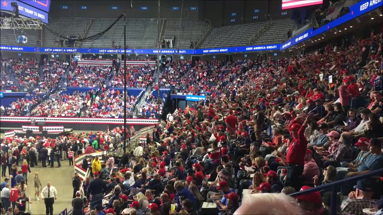 #JosephBolinAm Donald Trump Rally At Rupp Arena Lexington Kentucky 11-04-2019 02