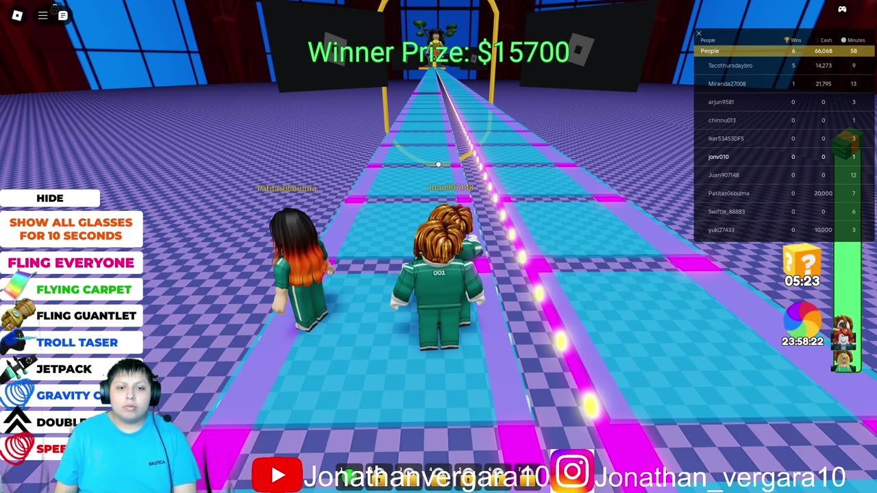 roblox squid glass gameplay commentary