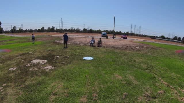 Rookie drone pilots flying the park ~ DJI FPV drone ~ Long Beach CA