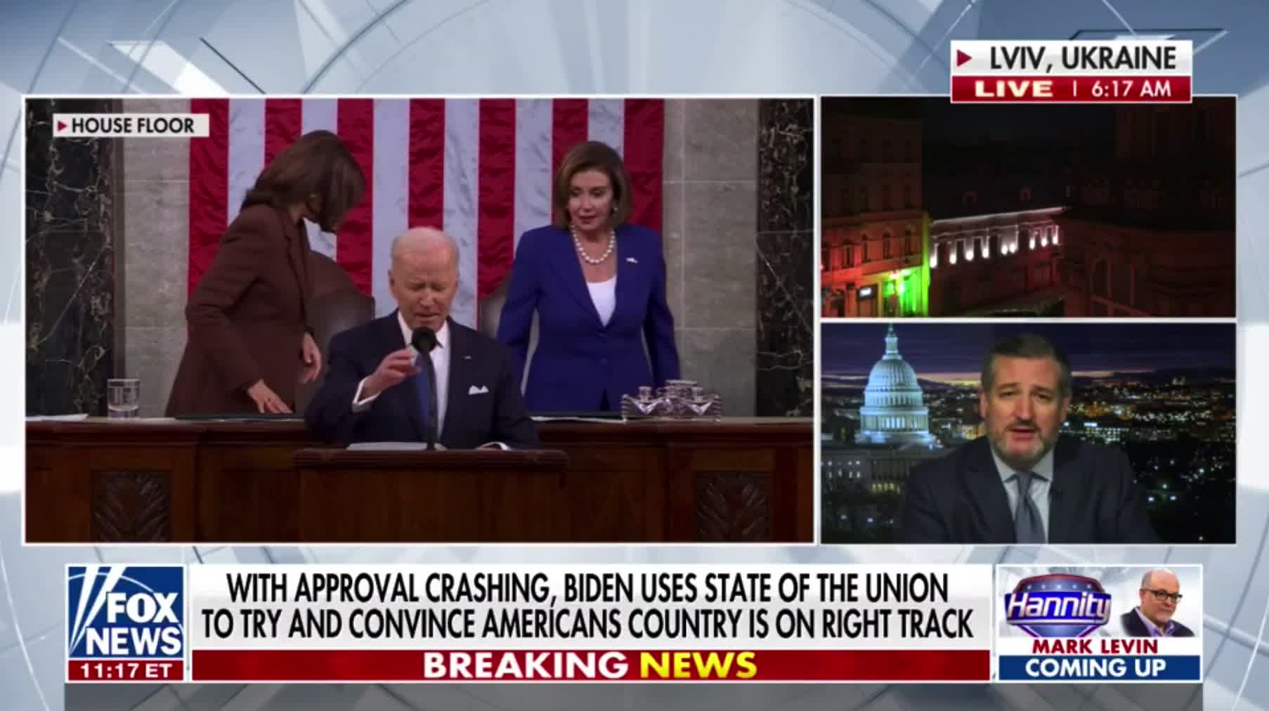 Ted Cruz reacts to Biden's SOTU speech