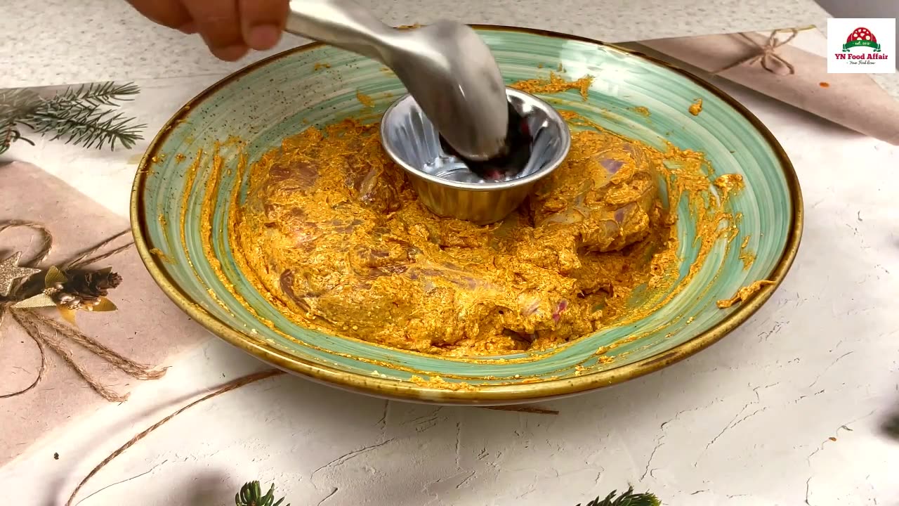 Deliciously Charred Tandoori Chicken Recipe_ Spice Up Your Cooking Game @YNFoodAffair