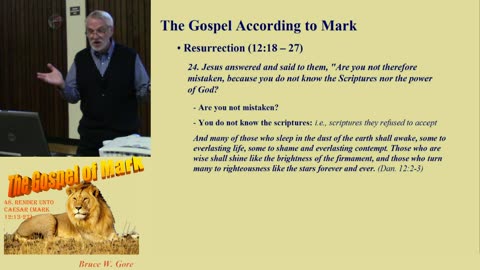 48. Render unto Caesar (Mark 12:13-27)