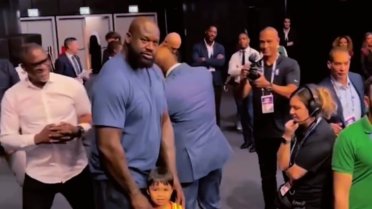 This why Shaq has a big heart