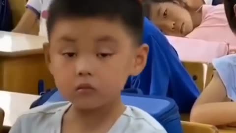 Students after long quarantine