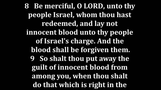 Deuteronomy 21 King James version