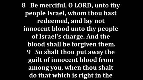 Deuteronomy 21 King James version