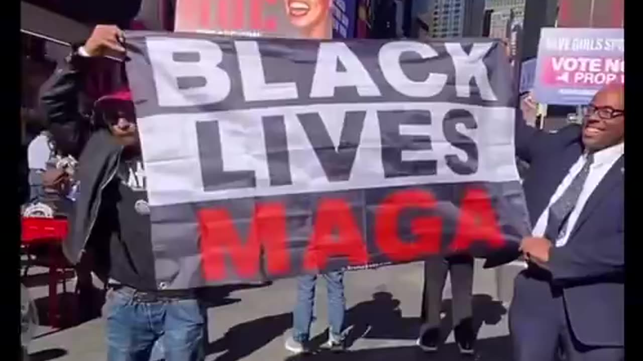 BLACK LIVES MAGA