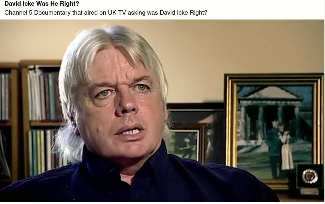 David Icke being proven correct by what he has predicted