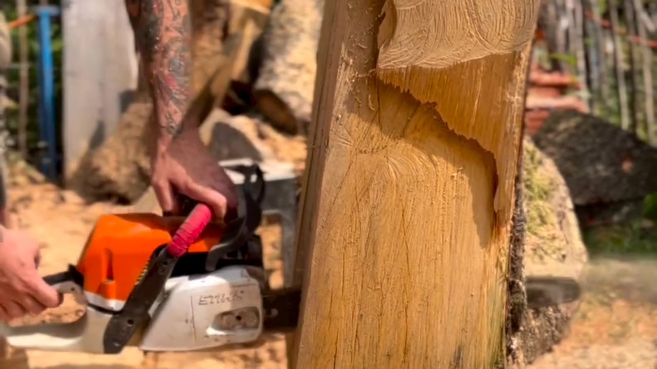 Art Of Woodworking. Satisfying Craft.