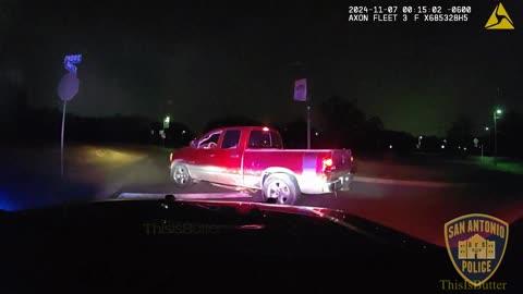 San Antonio police releases bodycam footage of traffic stop that led to an officer shooting suspect