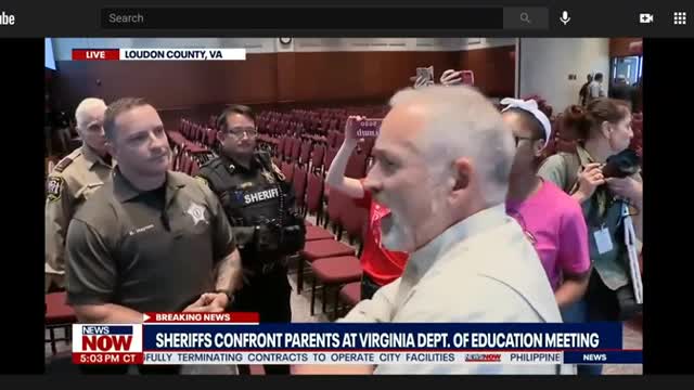 Chaos The Leftist Cult & Operatives Leave Behind - School Board Shuts Down Meeting, Parents Arrested