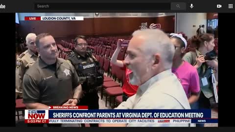 Chaos The Leftist Cult & Operatives Leave Behind - School Board Shuts Down Meeting, Parents Arrested