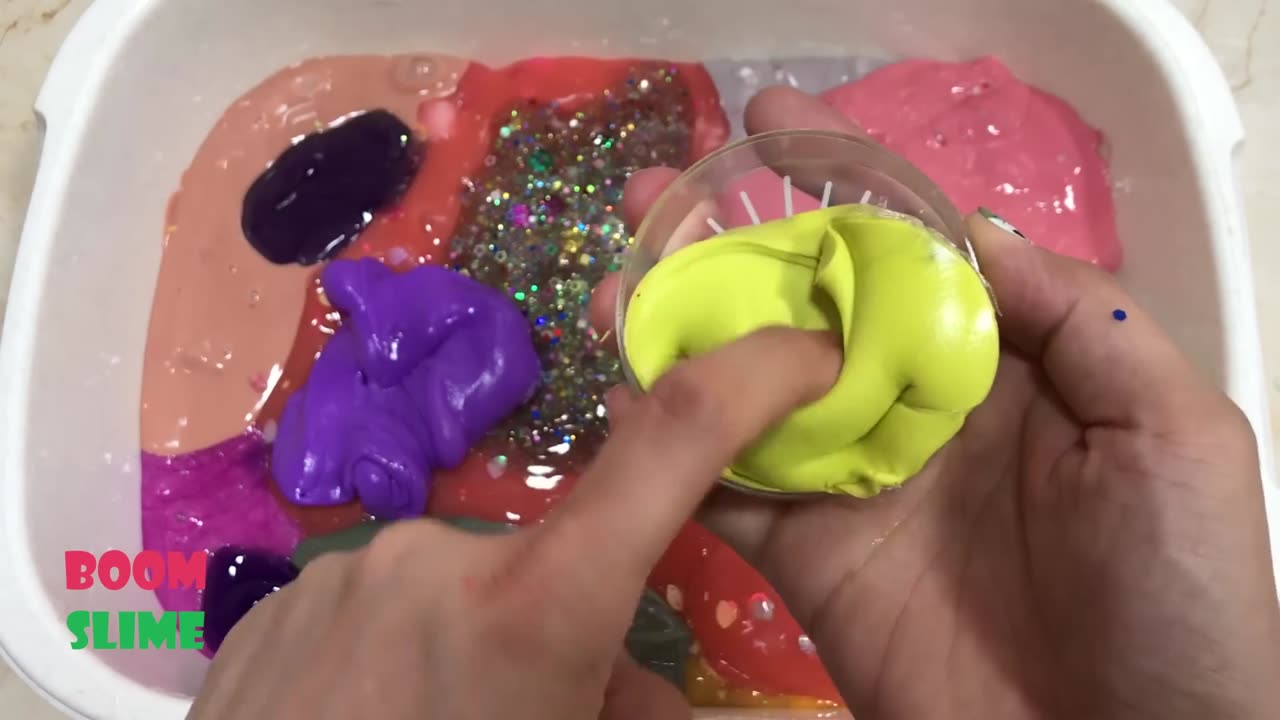 Mixing all my 24 slime products into one