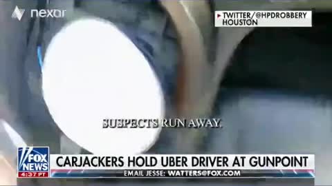 Carjackers threaten Houston Uber driver #shorts