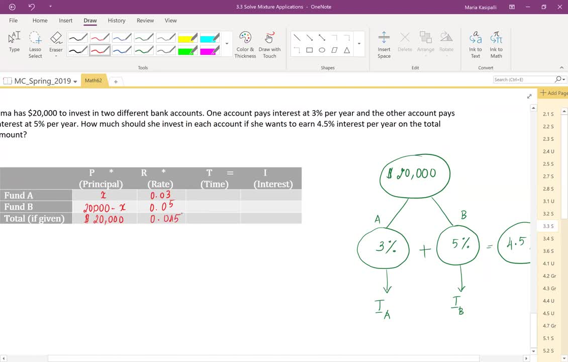 Math62_MAlbert_3.3_Solve mixture applications