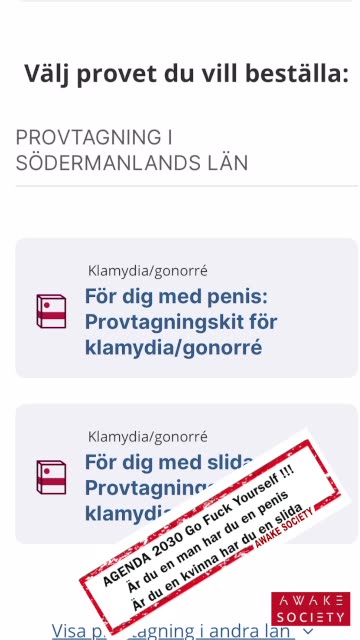 #ExitAgenda2030, 1177 kan inte säga man eller kvinna vi är nu bara ett kön!!!
