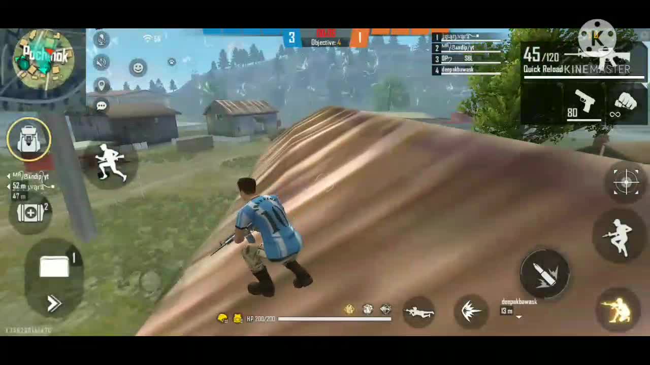 Free Fire headshot Gameplay