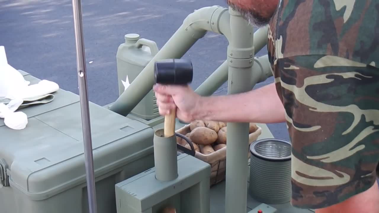 Spud Cutter from the Idaho Howitzer