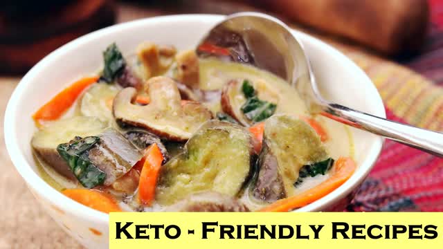 Keto All-Vegetable Thai Green Curry recipe