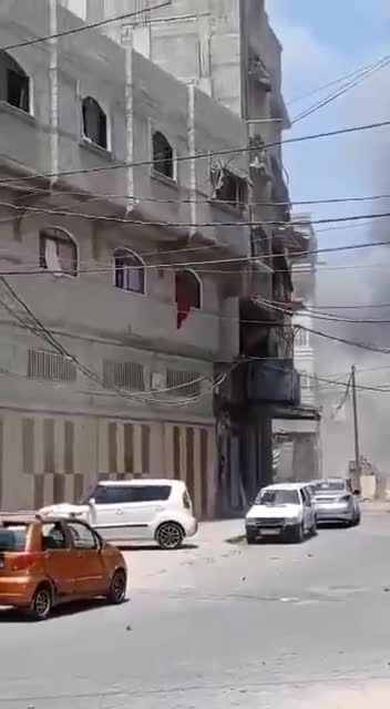 Israel strikes residential area in Gaza strip