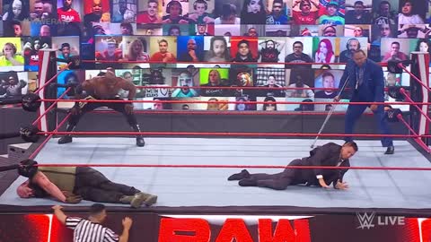 Braun Strowman vs. Bobby Lashley: Raw, Feb. 22, 2021 WWE