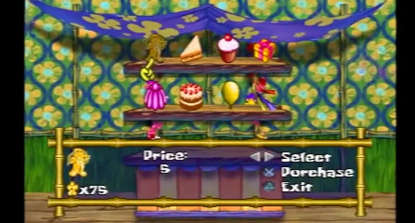 SpongeBob SquarePants SuperSponge (PS1) (15) Six Clams Adventure Land - Tunnel of Love