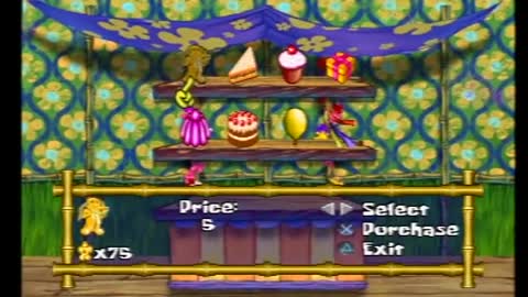 SpongeBob SquarePants SuperSponge (PS1) (15) Six Clams Adventure Land - Tunnel of Love