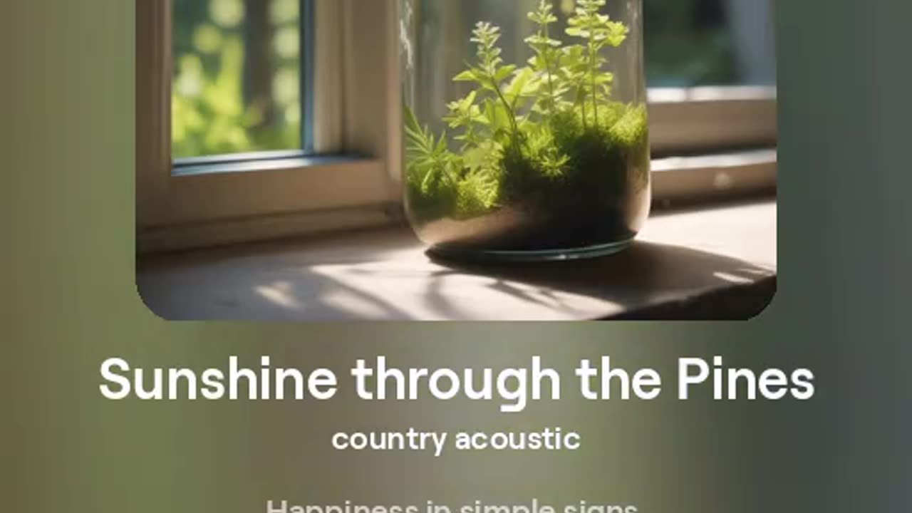 Sunshine through the Pines