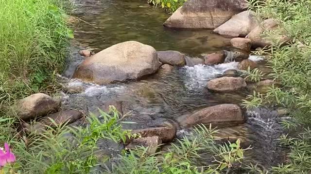 Waterfall relaxing soung