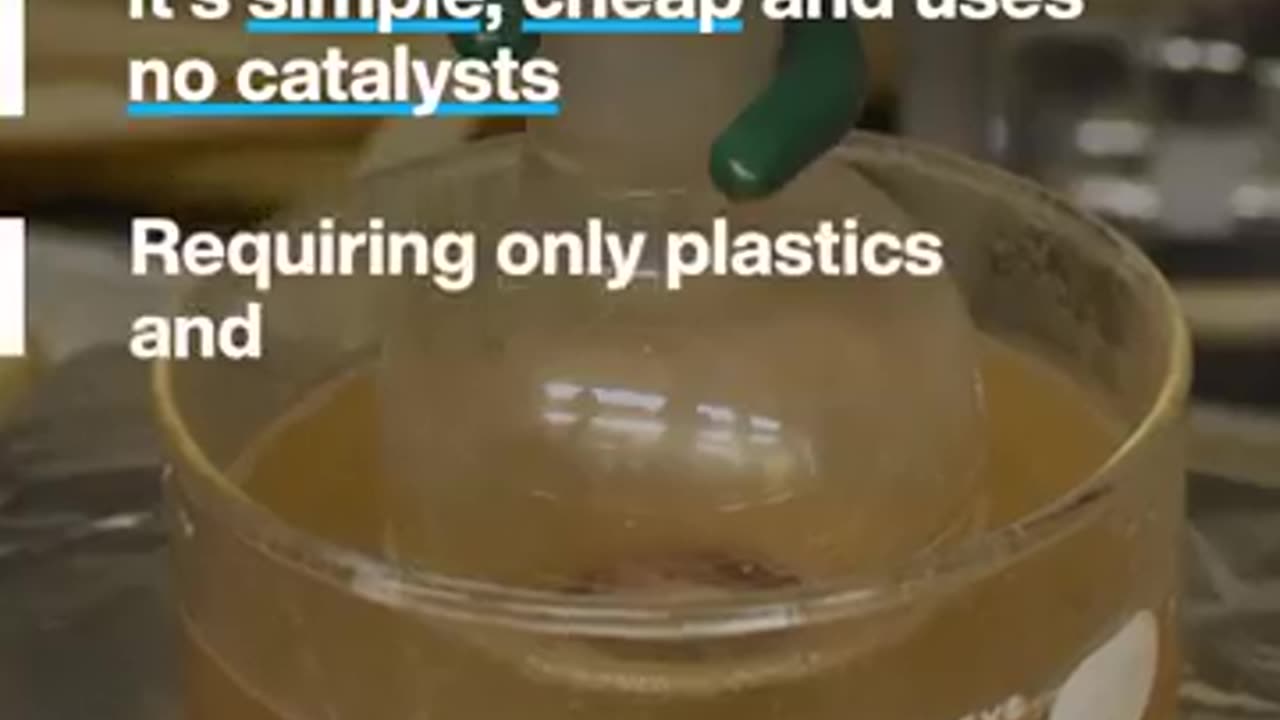 Scientists have found an easy way to turn plastic trash into soap