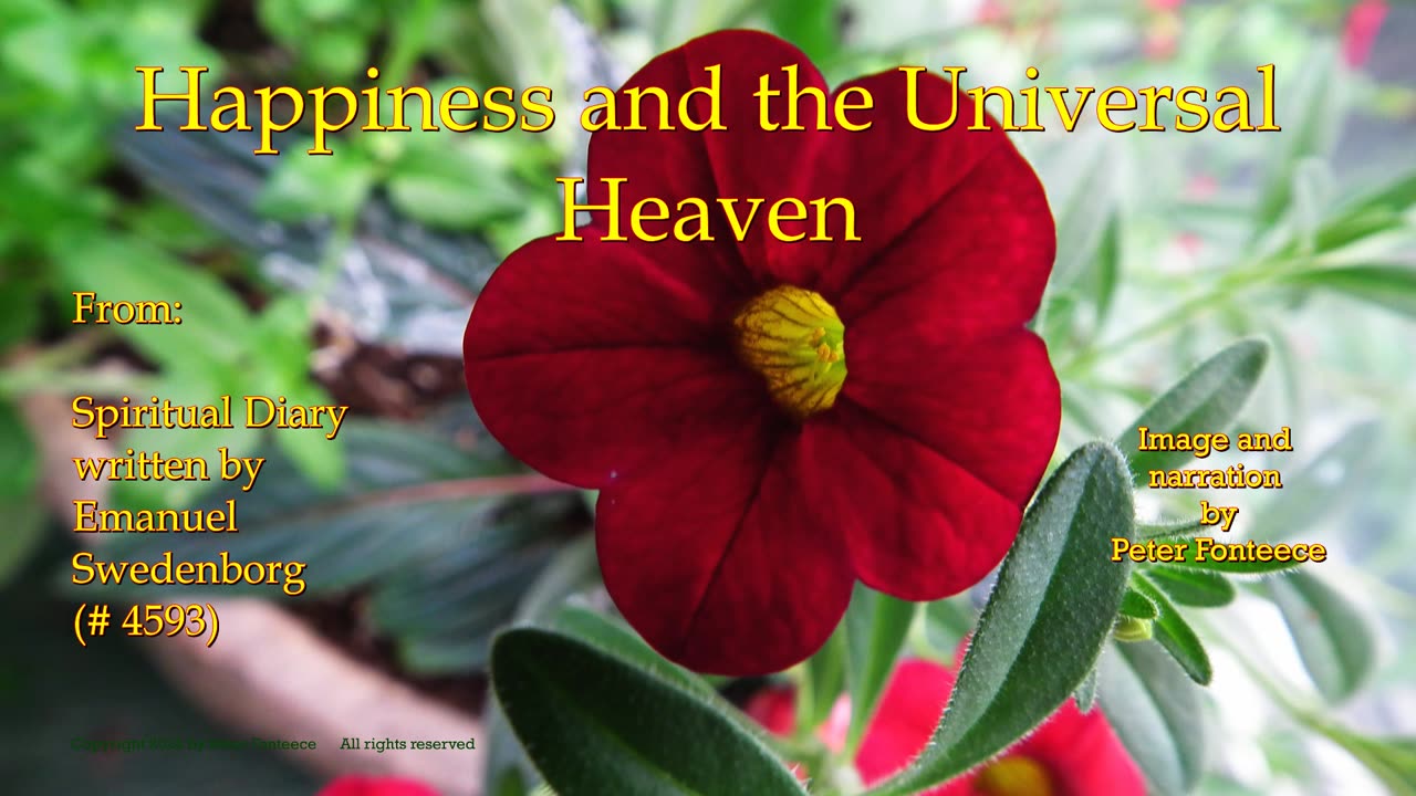 Happiness and the Universal Heaven