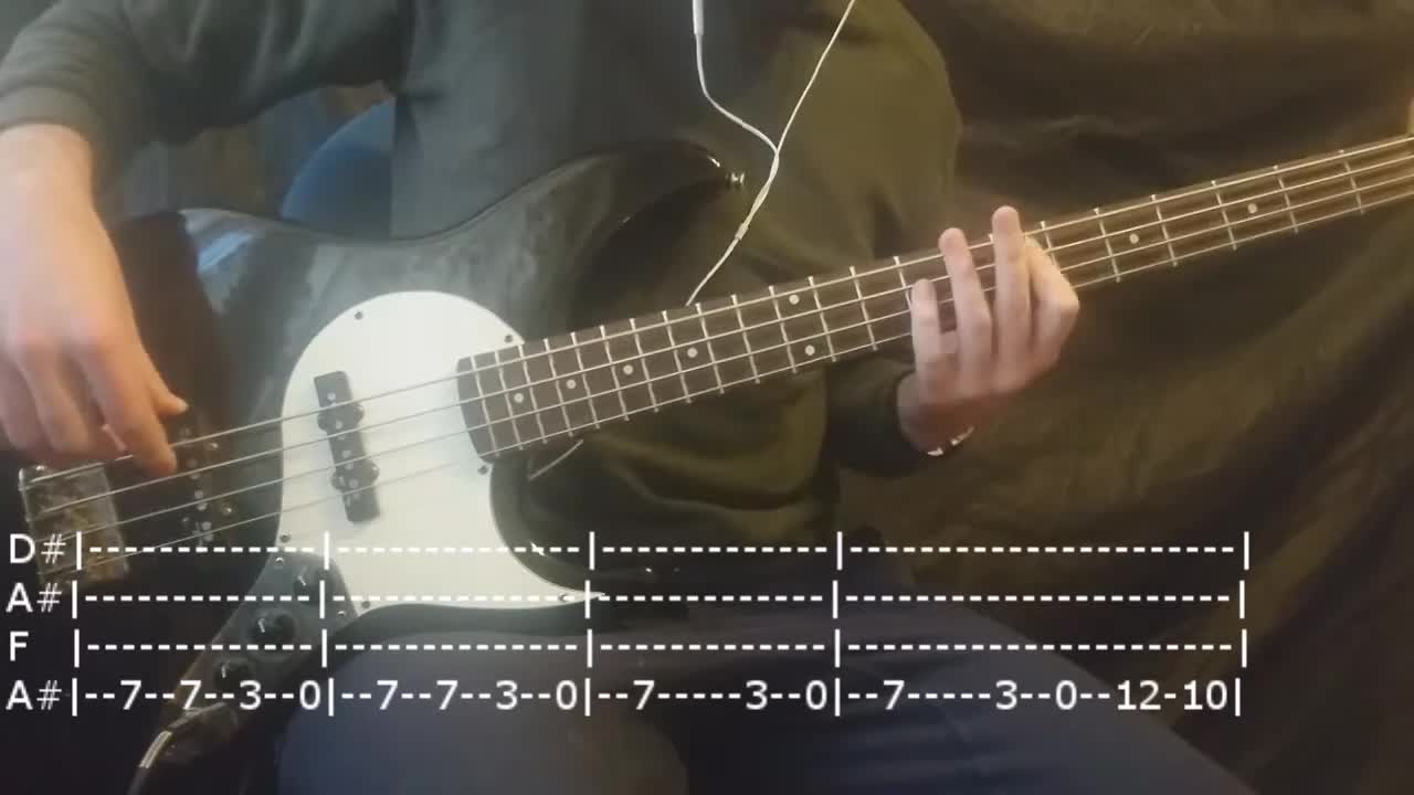 Spineshank - Smothered Bass Cover (Tabs)