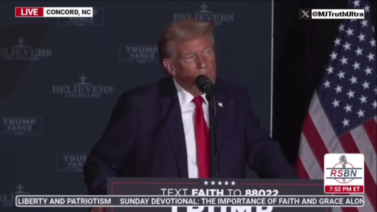 MAJOR: Trump Vows To Create A Federal Task Force Fighting Anti-Christian Bias