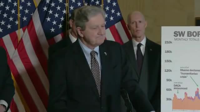 Sen. John Kennedy (R-LA) Mocks Biden: POTUS Poll Numbers Are 'On A Journey To The Center Of the Earth'