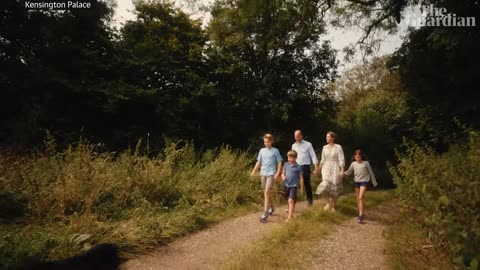 Princess of Wales gives health update in video featuring William and their children