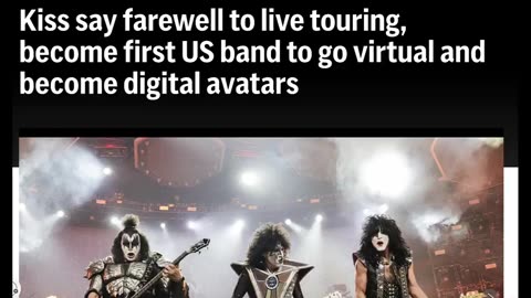 SATANS SERVANTS FOREVER! KISS RETIRES & 'IMMORTALIZES' THEMSELVES FOR ETERNITY IN DIGITAL HELL!