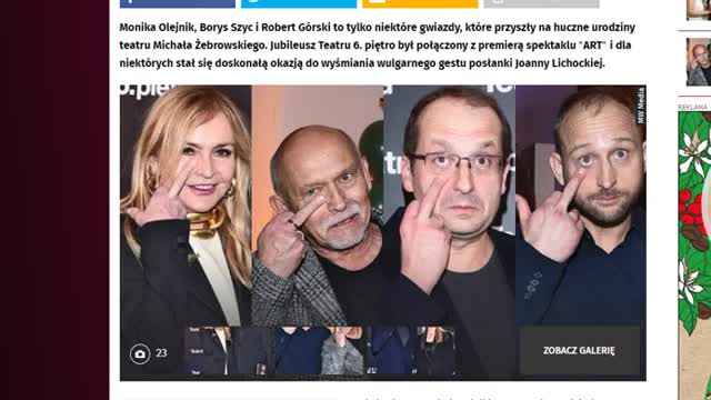 Gest Lichockiej i artyści.