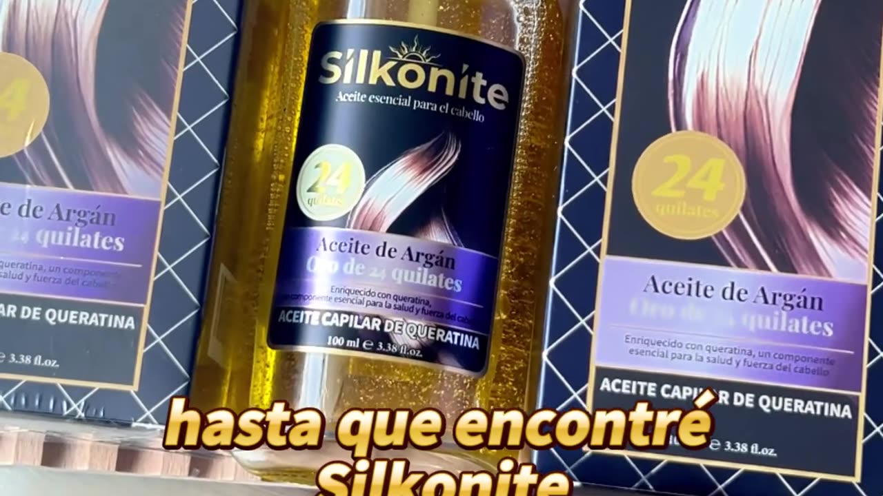 Silkonite Aceite esencial para el cabello