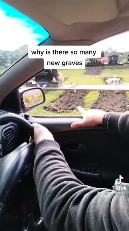 STAGERING AMOUNT OF NEW GRAVES - YOU JUST KNOW THEY HAVE ALL BEEN JABBED OR MURDERED.