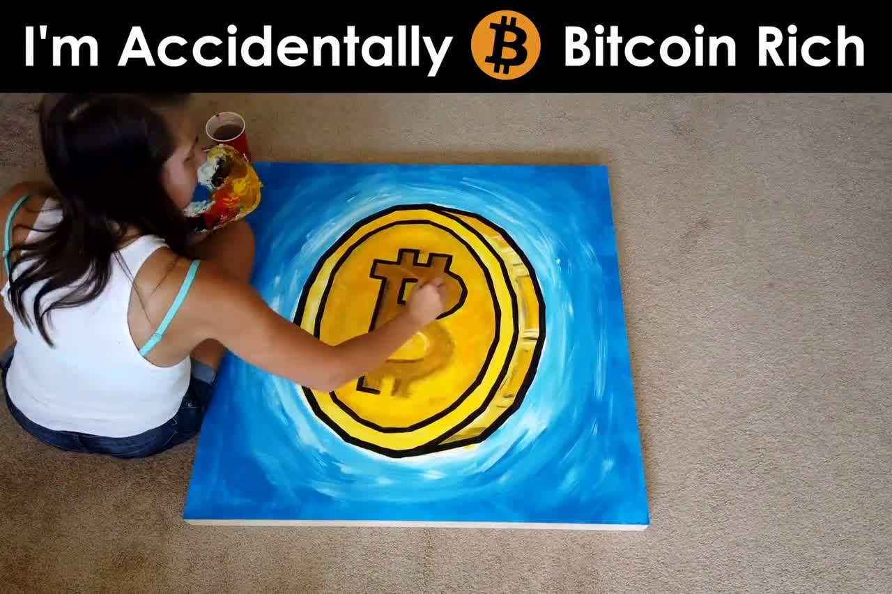 SHE GOT BITCOIN RICH ACCIDENT!!!