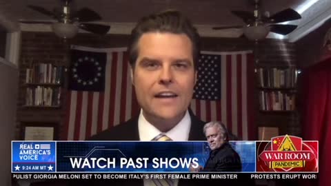 Matt Gaetz teases a Biden impeachment