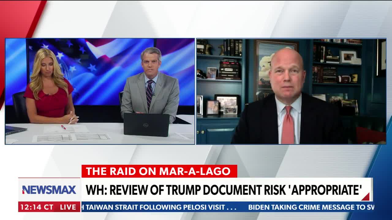 Matt Whitaker on John Bachman Now 8/30/22