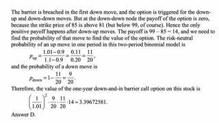 Exam IFM exercise for June 27, 2021