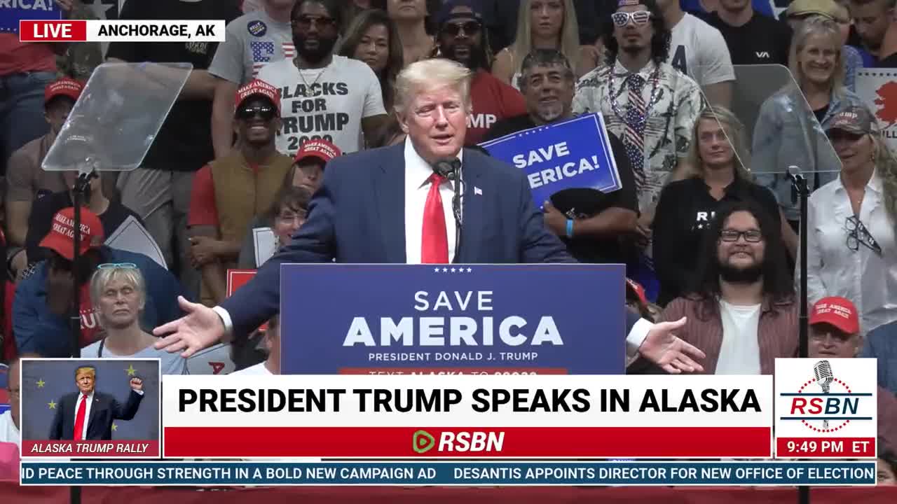 Donald Trump Calls Elon Musk a 'Bullshit Artist' During Alaska Rally