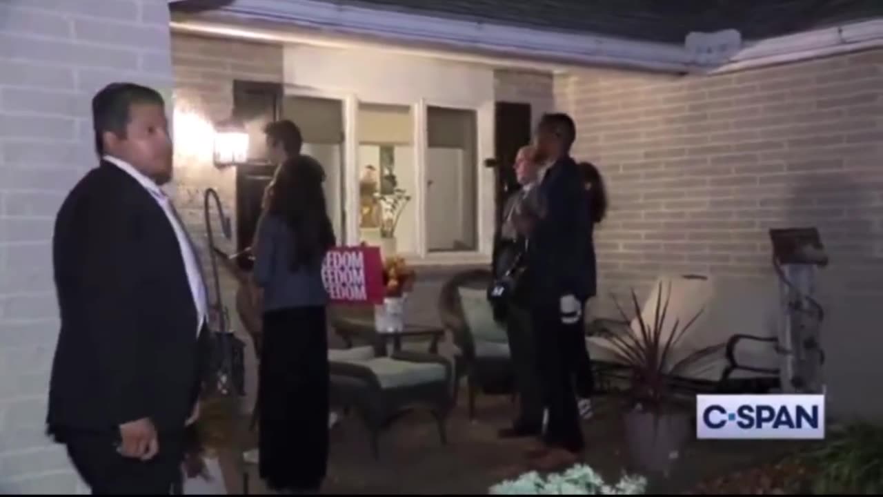 Kamala CAUGHT Staging Door Knock