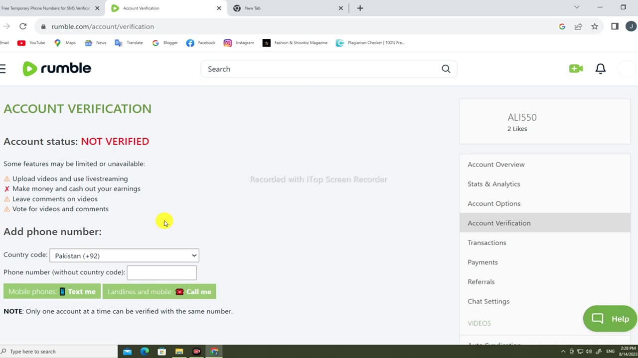 How To Verify Rumble Account | Rumble Account Verification | Verify Rumble Account In Pakistan