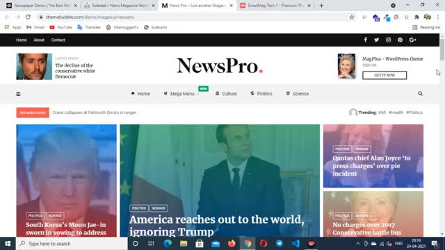 Best Free WordPress News Themes 2021