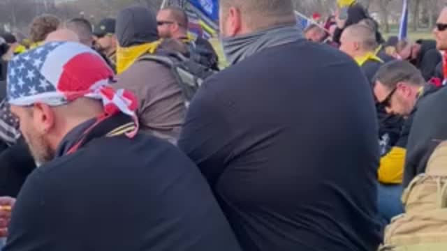 Praying With The Proud Boys